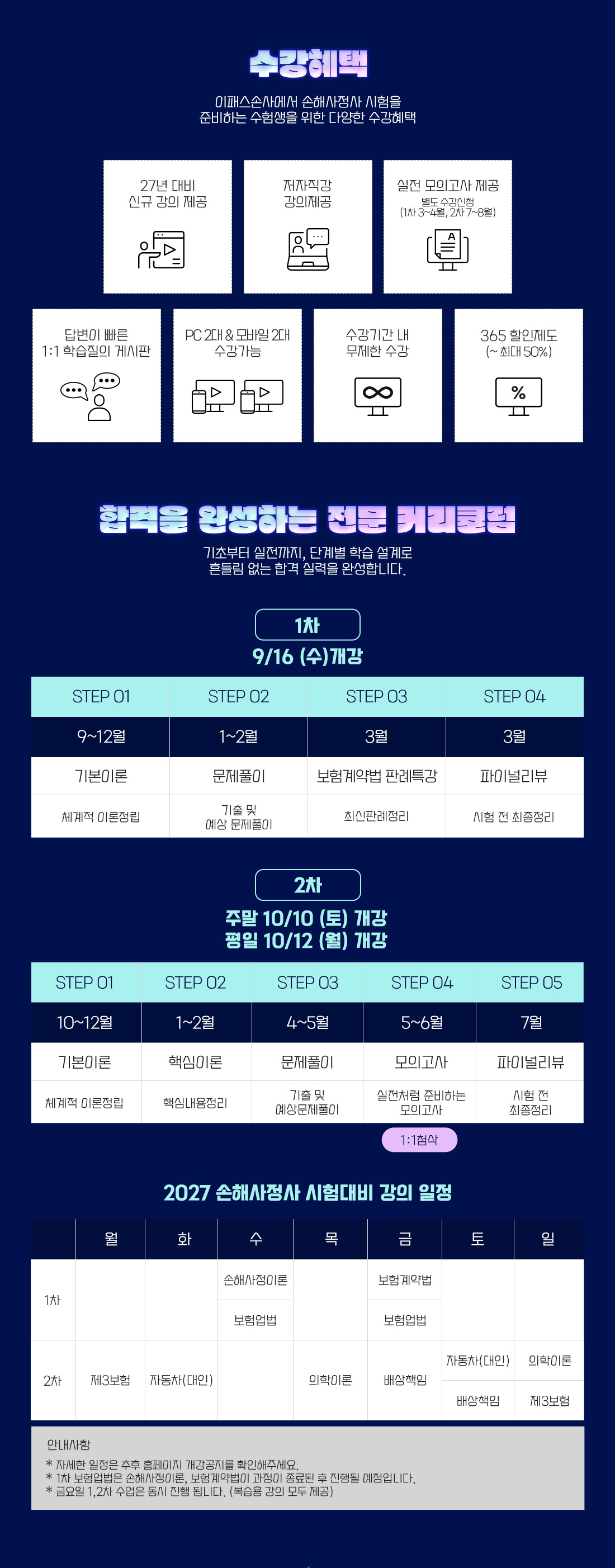 신체손해사정사 동차(1+2차) PACKAGE
